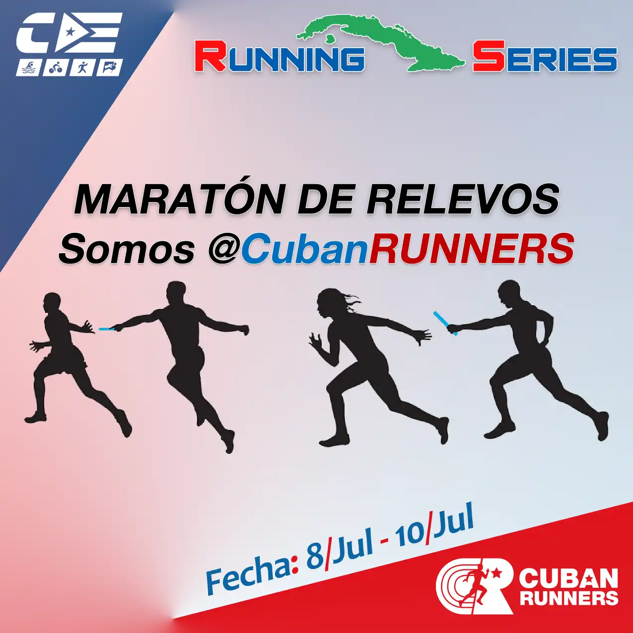 Poster of Maratón de Relevos Somos @CubanRUNNERS