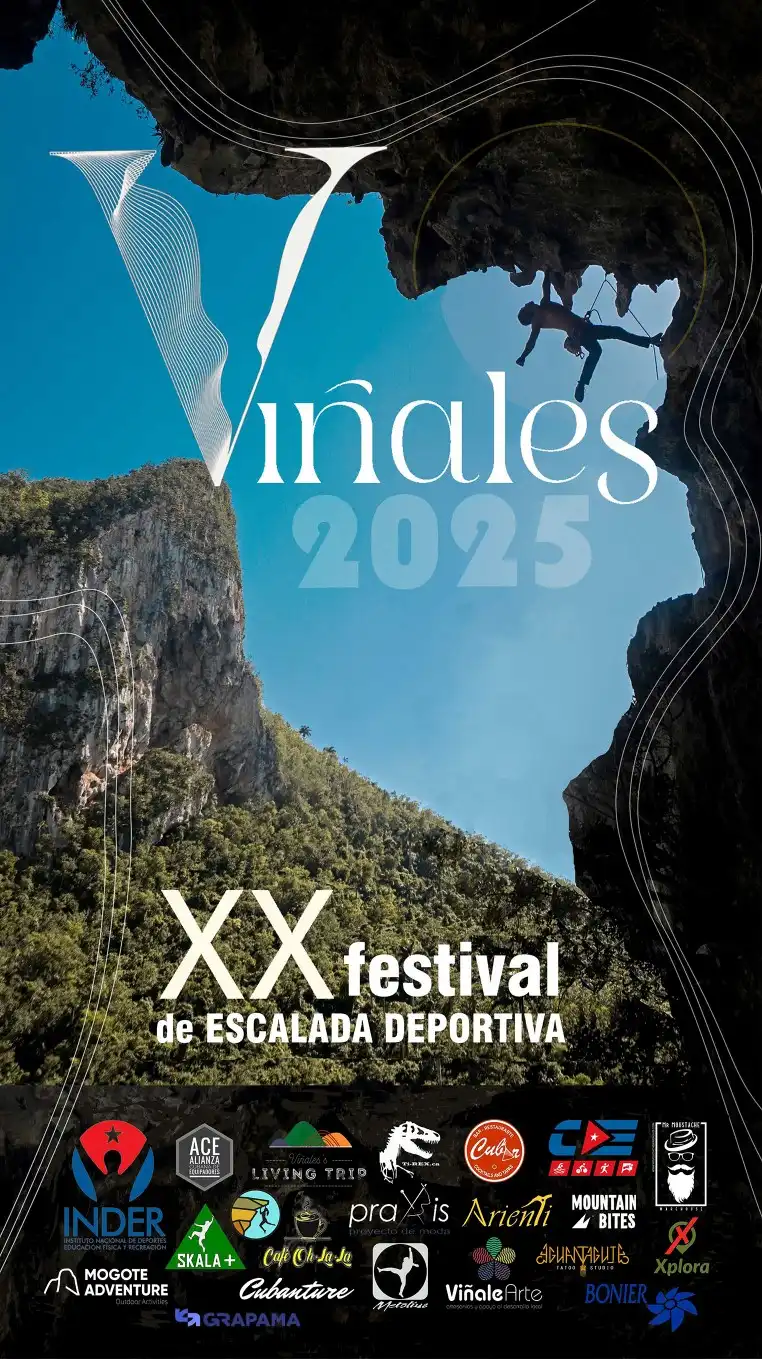 Poster of 20ma Edición del Festival de Escalada Deportiva, Viñales 2025.