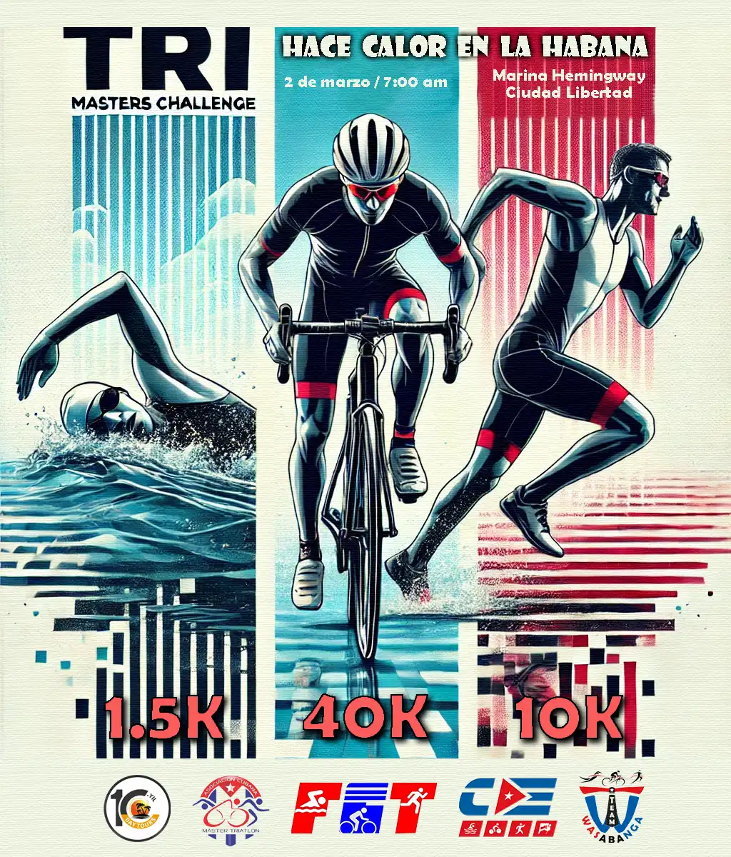 Poster of TRI Masters Challenge 
"Hace Calor en La Habana"